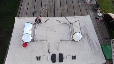 Peterbilt Mirrors and Brackets, 388 389 386 378 379 Mirrors