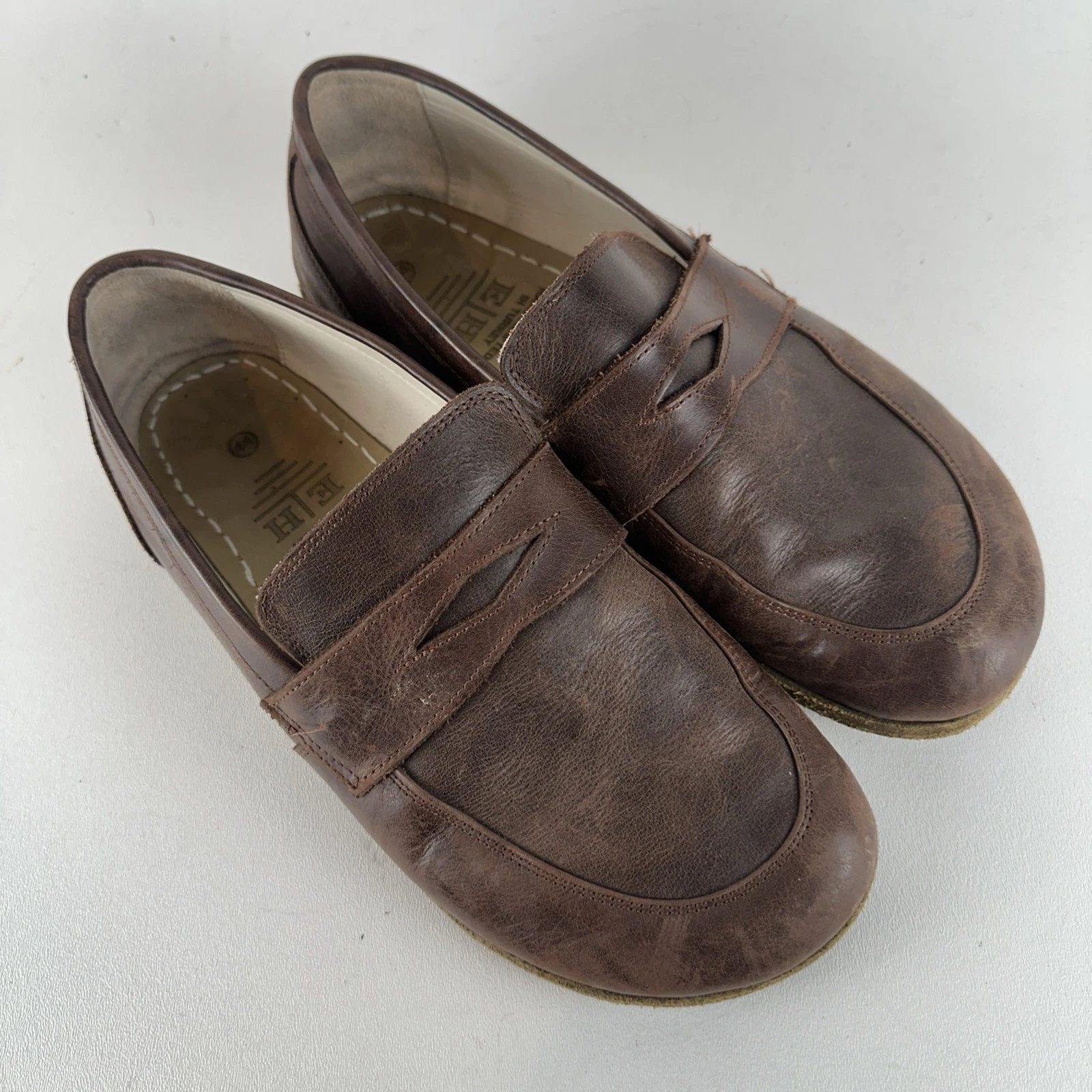 Earthing Harmony EH Grounding Barefoot Handcrafted Leather Shoes Loafers Size 44
Opens in a new wind