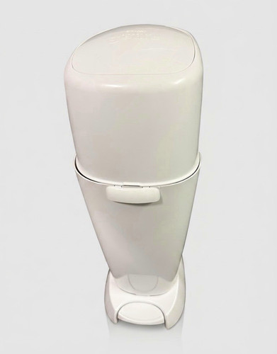 Diaper Genie Model Diaper Genie Diaper Disposal Pail Garbage Can, White