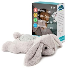 Cloud B Dream Buddies Benny The Bunny - The Soothing Mini Baby Night Light Ki...