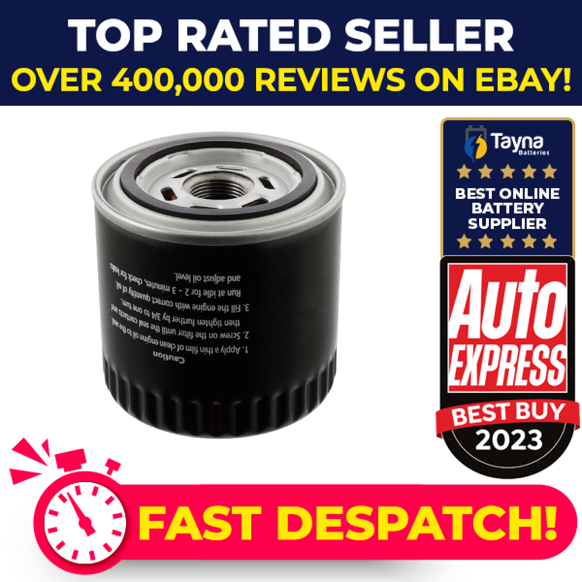 Oil Filter fits FORD MAVERICK 3.0 2001 on AJ 9U2J6731AA T101853 3322581 Febi New
