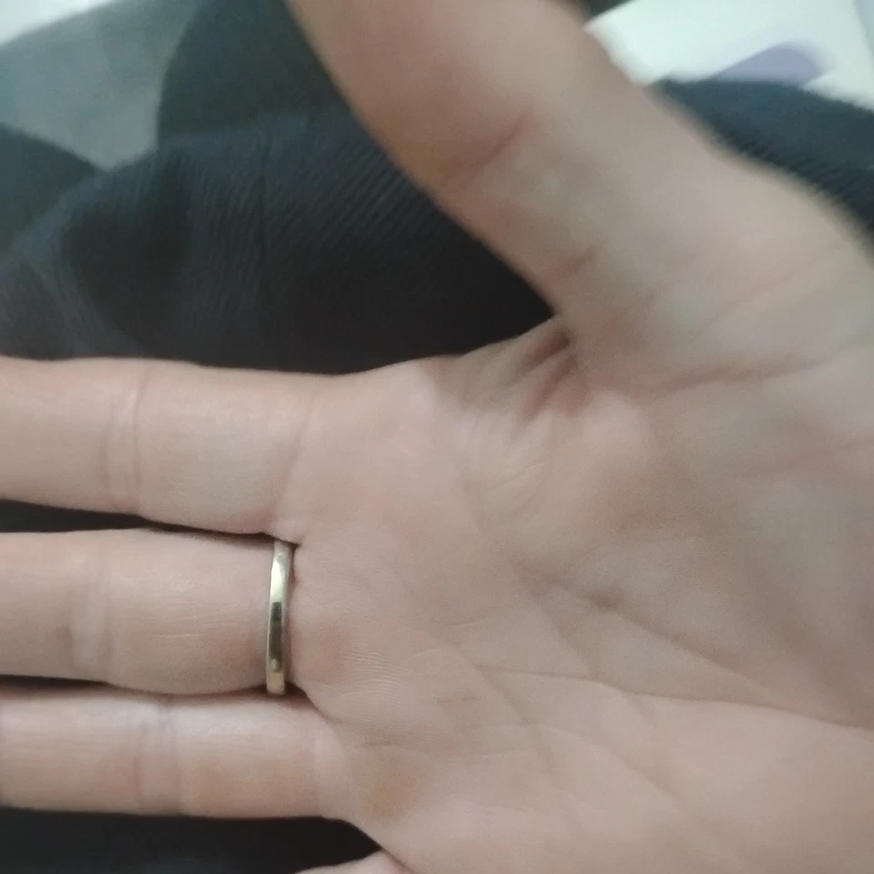 Anillo de compromiso vintage natural etíope ovalado ópalo de fuego enchapado en oro de 14K plateado Foto 3 de 4