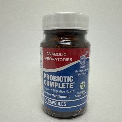 Anabolic Laboratories Probiotic Complete 50 Capsules EXP 5/26 - 4 Strain 15 Bill