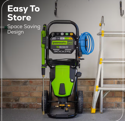 #ad Greenworks Pro 3000 PSI High Power Electric Pressure Cleaner 5 Nozzles $389.99