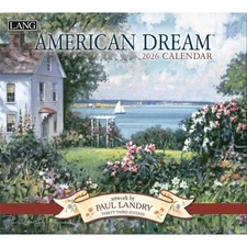 Lang American Dream 2026 Wall Calendar – 12-Month Calendar 