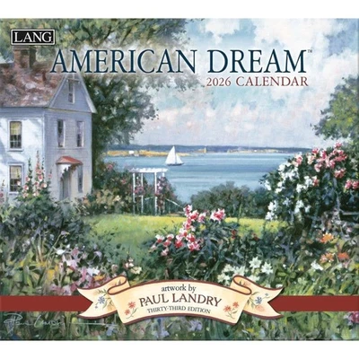 Lang American Dream 2026 Wall Calendar – 12-Month Calendar