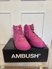 Nike Dunk HI Ambush Active Fuchsia / EU 41 US 8 / Neu