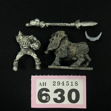 1 Orc Boar Boyz Rider Warhammer Fantasy il Vecchio Mondo Orchi