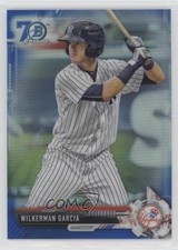 2017 Bowman Blue Refractor 70th Anniversary Wilkerman Garcia #BCP147 0b67