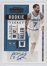 2020-21 Panini Contenders Rookie Ticket Sticker Grant Riller #150 Auto 0us8