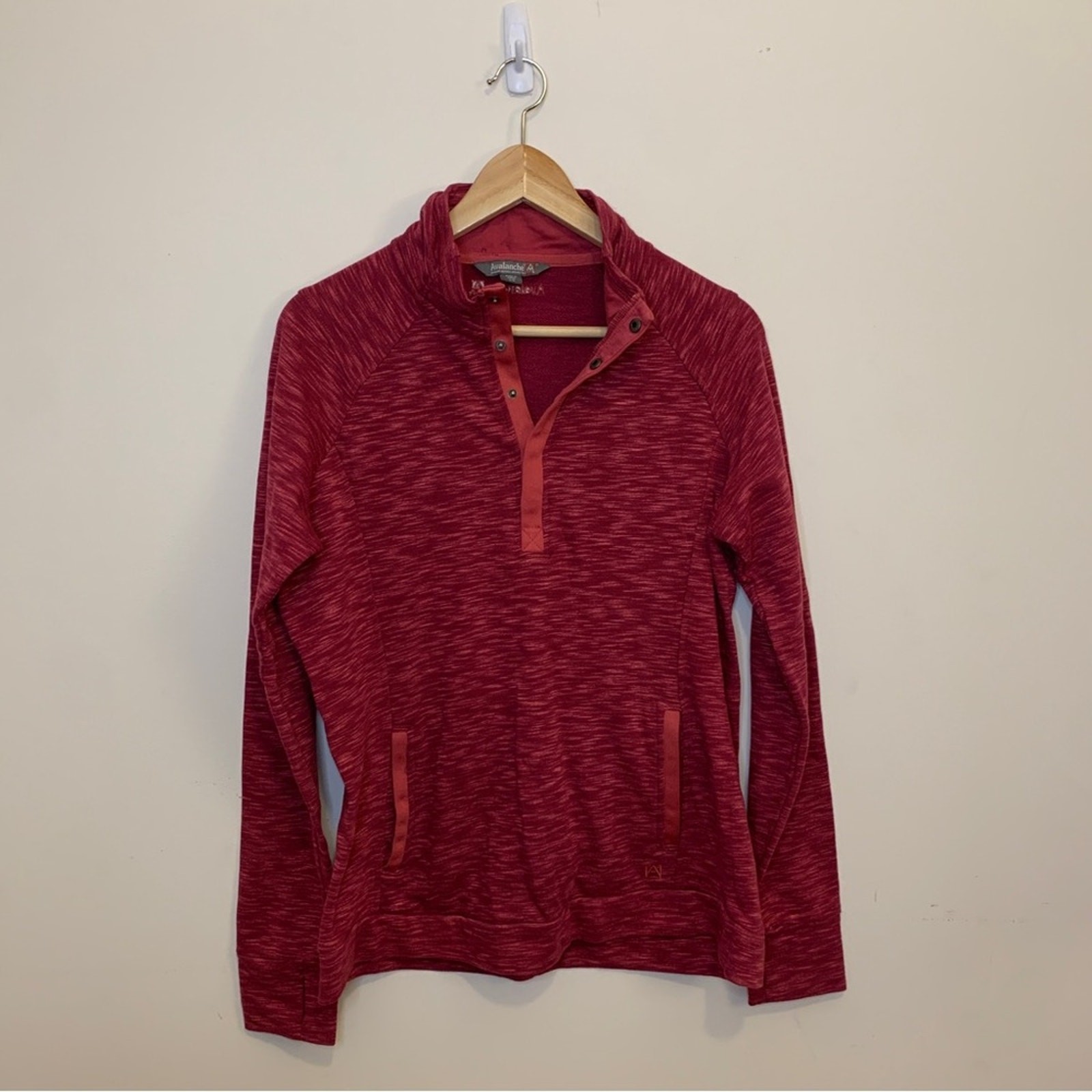 Avalanche Women's Half Button Pullover Outdoor Lo… - image 9
