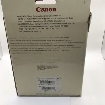 Canon Wp-dc20 Waterproof Case for PowerShot S1 Is for sale online 