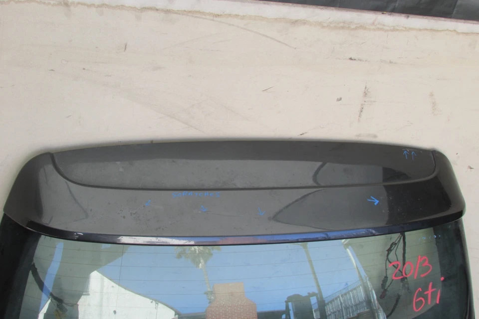 Volkswagen VW GTI 2010-2014 Golf hatchback 2,0 L puerta trasera maletero tapa puerta levadiza Foto 4 de 4