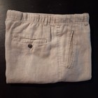 "TASSO ELBA"  ISLAND DRAW STRING LINEN TROUSERS  Men's M. Mint! Sony Wardrobe — photo 8