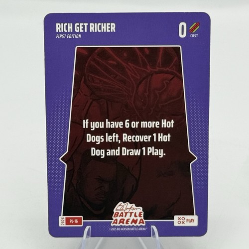 2026 Bo Jackson Battle Arena Rich Get Richer SSP Play Card PL-16 Griffey The Kid
