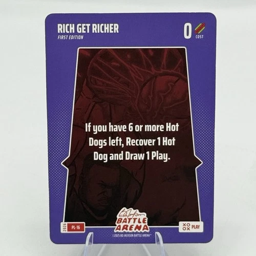 2026 Bo Jackson Battle Arena Rich Get Richer SSP Play Card PL-16 Griffey The Kid