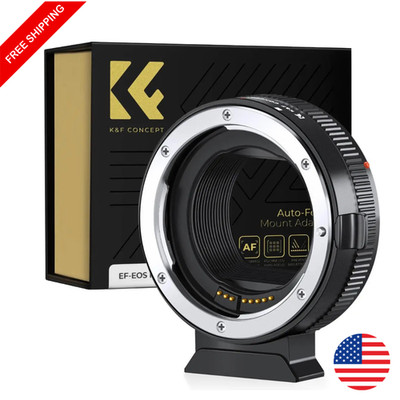 Auto Focus EF to EOS R Mount Adapter for Canon EF EF-S Lens to RF R3 R6 R50