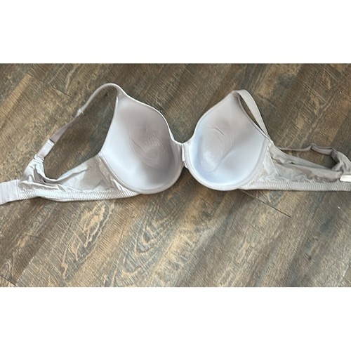Ambrielle Women's 44C Bra Gray Everyday Full Coverage Back Closure Adjustable - Picture 6 of 7