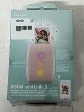 Fujifilm Instax Mini Link 3 Lightweight Smartphone Printer (Rose Pink)  (48808)