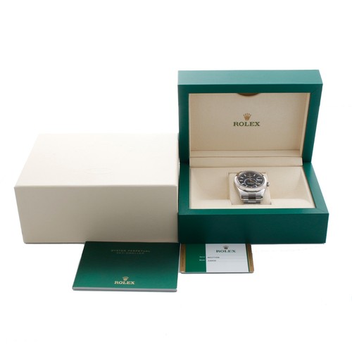 Rolex Sky-Dweller 326934 Blue Dial 2020 Stainless Steel Oyster Box ,Book & Card
