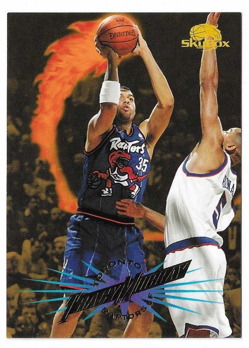 1995-96 Skybox Premium Basketball Tracy Murray Card #205 Toronto Raptors
