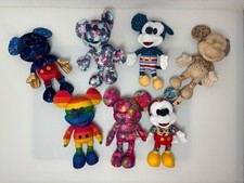 Mickey Year of the Mouse Plush lot of 7 Disney 2020 8" 21