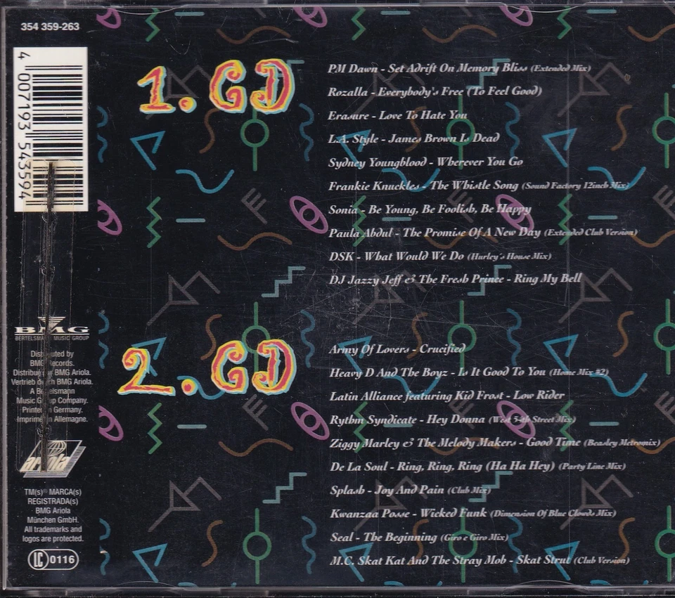 -2173- Maxi Dance Sensation -Doppel-CD- near mint - Bild 2 von 2