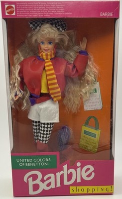 Barbie United Colors of Benetton 1990 Mattel Vintage Doll- NRFB- 4873