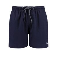 Puma Medium Length Swim Shorts Schwimmshorts Aus 100% Polyester Navy Herren