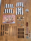 LEGO System 6286 Skull's Eye Schooner Pirates Minifigures - Parts & Manual- Read