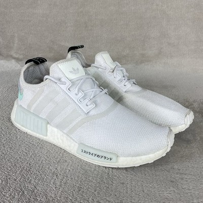 Adidas NMD R1 Womens Running Shoes Sneaker Size 10 White Clear