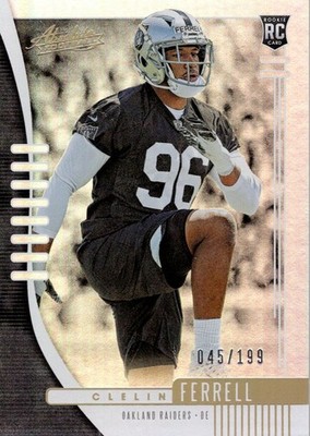 2019 Absolute Spectrum #181 Clelin Ferrell /199 - FB