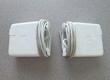 Lot of 2 Apple A1344 60W MagSafe Power Adapters for Macbook and Macbook Pro