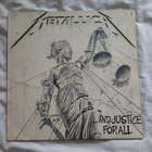 DOUBLE VINYL LP METALLICA AND JUSTICE FOR ALL VERH 61 UK 1ST PRESS 1988