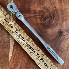 Craftsman USA 3/8” Hourglass Flex Head Ratchet 42793 VV Series Rare