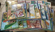 Lot of 49 Highlights Which Way USA? State Activity Puzzle Geography  & 34 Maps