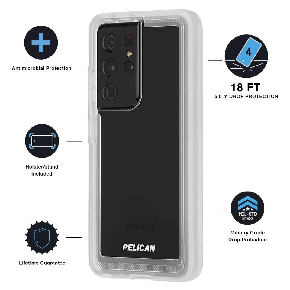 Voyager Series - Samsung Galaxy S21 Ultra Case [Wireless Charging Compatible]... - Image 3 of 4