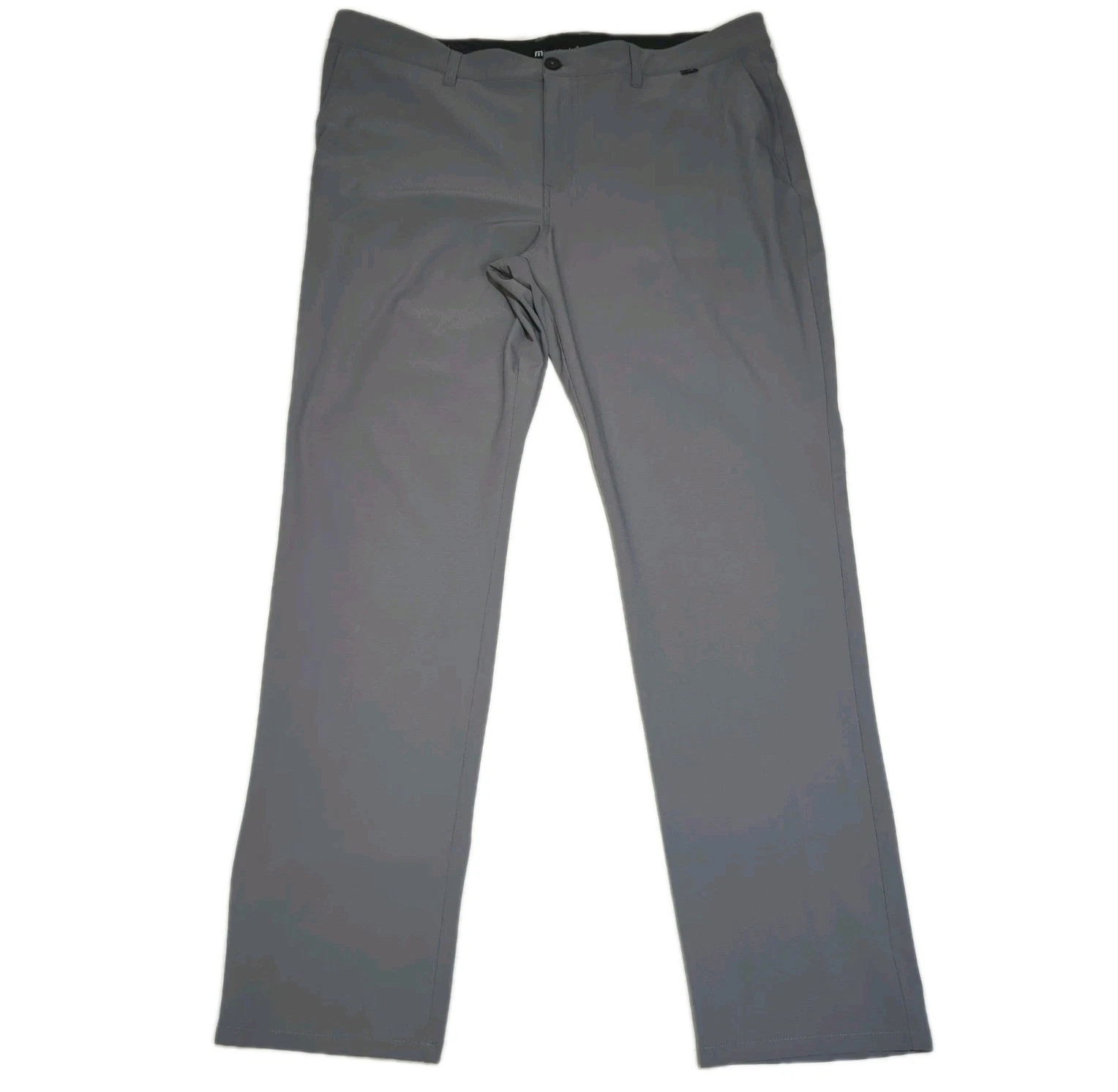 Travis Mathew Proceed With Caution Golf Pants Mens 40 Gray Performance Quick Dry