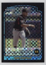 2003 Bowman Draft Chrome X-Fractor 17/130 Jose Castillo #BDP125 sh7