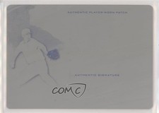 2017 Leaf Trinity Patch Auto Printing Plate Black Unsigned 1/1 JB Bukauskas 0h1