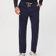 Figs Pisco Basic Scrub Pants Men Pull On Stretch Waist Medical Professional M