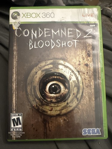 Condemned 2 Xbox 360 CIB 2 Bloodshot Microsoft Xbox 360 2008 komplett mit Handbuch