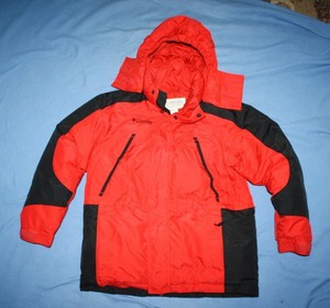 columbia down filled jacket