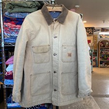 Vintage 1980s Big Ben Chore Coat Blanket Lined Workwear Jacket Duck Canvas