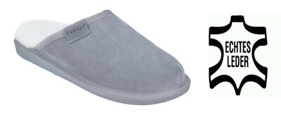 Chaussons/Pantoufles VANUBA Corridale Pour Femmes - Cuir D'agneau, Tailles 36 à 42 - Beige/marron, Neuf Emballé