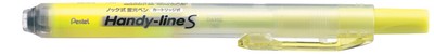 Pentel Textmarker Handy lineS SXS15 gelb 0,8 - 3,8 mm