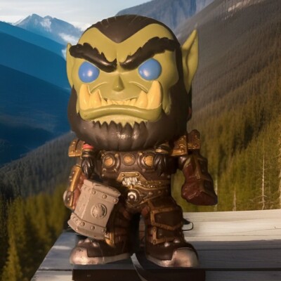 SALE! Super Collectable!! World of Warcraft Orc Funco Pop Blizzard For The HORDE
