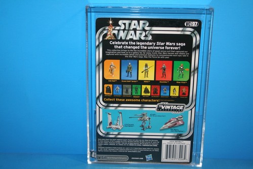 STAR WARS 2012 AFA GRADED MINT ON CARD TVC ODD BALL CLONE PILOT FIGURE WEAPON - Picture 8 of 10