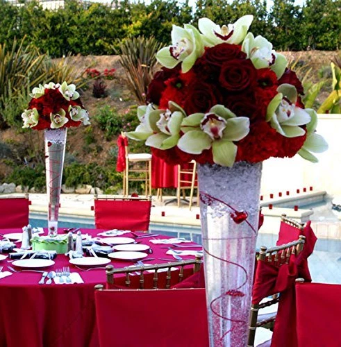 婚礼水珠花瓶填充中心装饰-批量装 3 加仑 — 第 4/4 张图片