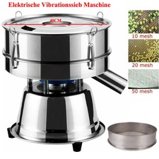 Elektrischer Sieb Siebrüttler Edelstahl Mehl...